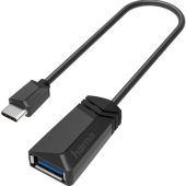 Фото OTG-кабель Hama Essential Line USB Type C (M) -> USB Type A (F), 00200312
