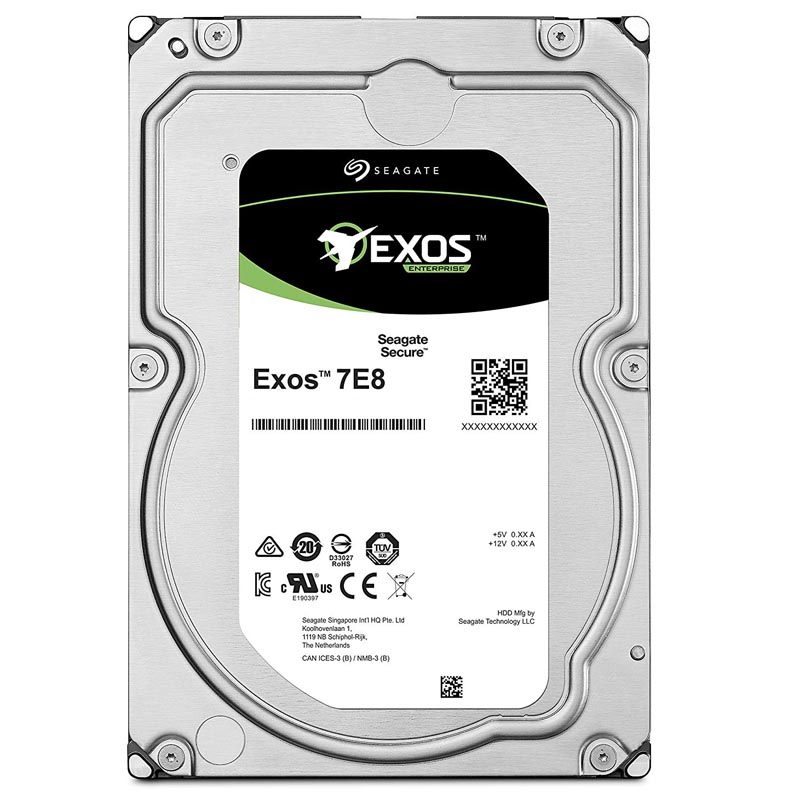 Картинка - 1 Диск HDD Seagate Exos 7E8 SAS NL (12Gb/s) 3.5&quot; 2TB, ST2000NM004A