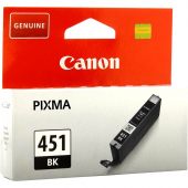 Вид Картридж Canon CLI-451BK XL Струйный Черный 550стр, 6472B001