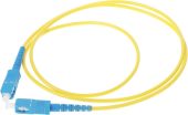Оптический патч-корд LANMASTER 9/125 мкм жёлтый 1 м, TWT-SC-SC/SU-1.0