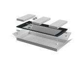 Сетевой удлинитель ITK Industrial plus 20 м жёлтый, WKP15-16-04-20-44
