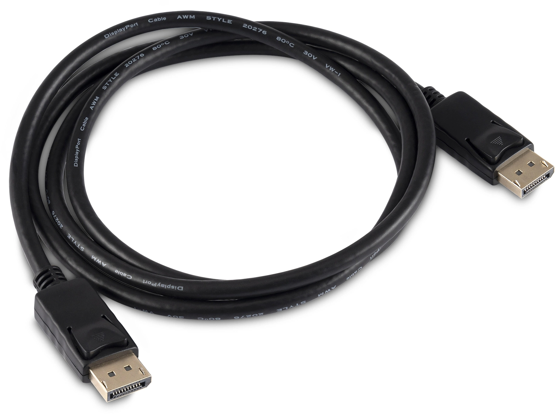 Видео кабель BURO BU-DP2.0 DisplayPort (M) -> DisplayPort (M) 1.5 м, BU-DP2.0-1.5M