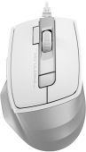 Вид Мышь A4Tech Fstyler FM45S Air Проводная белый, FM45S AIR USB (SILVER WHITE)