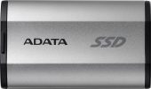 Внешний диск SSD ADATA SD810 2 ТБ 1.8&quot; USB-C серый, SD810-2000G-CSG