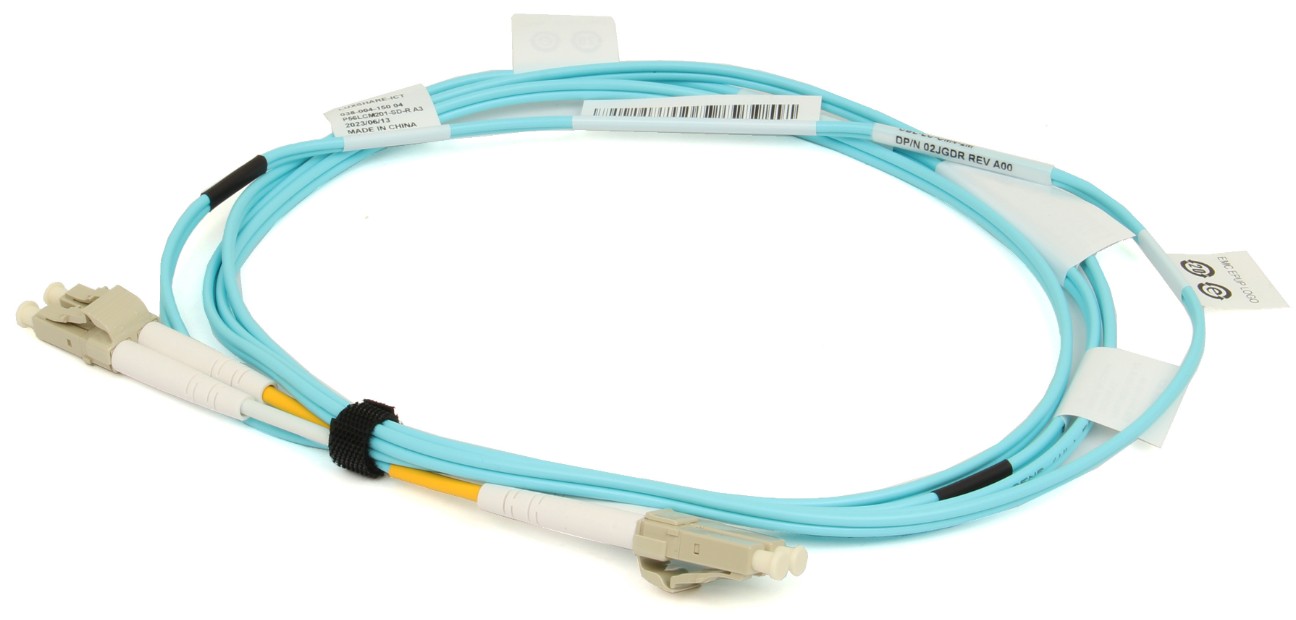 Оптический патч-корд Dell MM 50/125 мкм аква 5 м, 470-ACLK