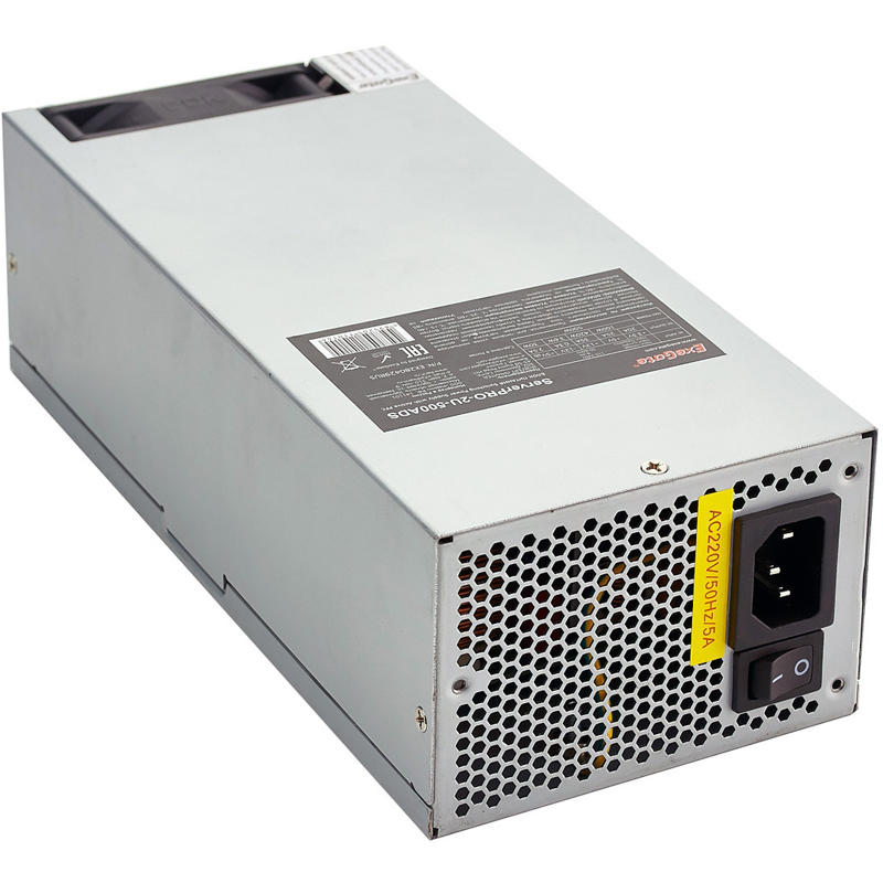 Картинка - 1 Блок питания серверный Exegate ServerPRO-2U-700ADS 80+ Silver 700Вт, EX287879RUS