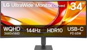 Монитор LG 34U640B-B 34" VA чёрный, 34U640B-B.ARUZ