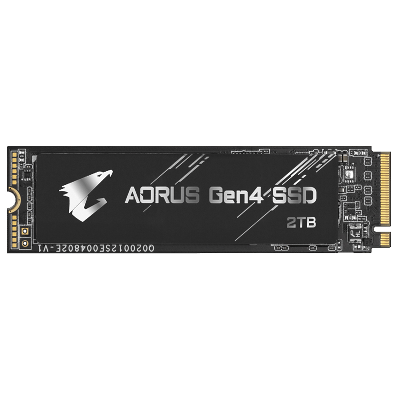 Картинка - 1 Диск SSD Gigabyte Gen4 M.2 2280 2TB PCIe NVMe 4.0 x4, GP-AG42TB