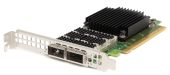 Сетевая карта Dell NVIDIA ConnectX-6 DX 100 Гб/с QSFP56 2-port, 540-BCXO