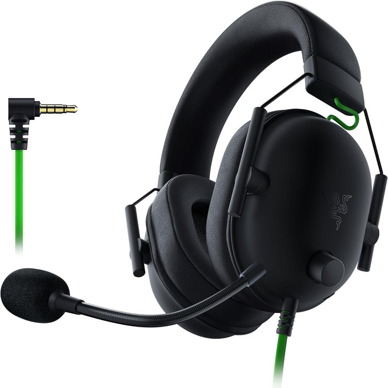 Наушники с микрофоном Razer BlackShark V2 X 3.5 мм чёрный, RZ04-03240100-R3M1