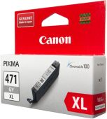 Картридж Canon CLI-471XLGY Струйный Серый, 0350C001