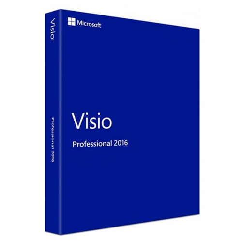 Картинка - 1 Право пользования Microsoft Visio Pro 2016 Рус. 32bit/64bit FPP Бессрочно, D87-07106