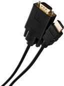 Фото Видео кабель vcom HDMI (M) -> VGA (M) 1.8 м, CG596-1.8M