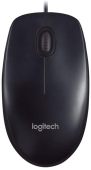 Мышь Logitech M90 Проводная чёрный, 910-001795