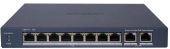 Коммутатор HIKVISION 3E1310P-EI/M 8-PoE Web 10-ports, DS-3E1310P-EI/M