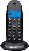 DECT-телефон MOTOROLA C1001СB+ чёрный, 107C1001СB+