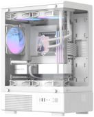 Корпус Formula V Crystal Z1CM Plus AR v2 Mini Tower Без БП белый, CRYSTAL Z1CM PLUS WHITE AR V2