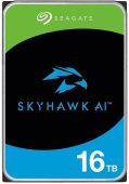 Диск HDD Seagate SkyHawkAI SATA 3.5" 16 ТБ, ST16000VE005