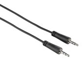 Аудиокабель Hama Jack 3.5 (M) -> Jack 3.5 (M) 0.75 м, 00122307