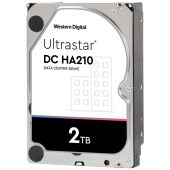 Диск HDD WD Ultrastar DC HA210 SATA 3.5&quot; 2 ТБ, HUS722T2TALA604