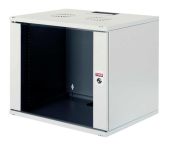 Настенный шкаф LANDE NetBox Soho 9U серый, LN-SH09U5460-LG-F0-1
