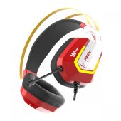 Наушники Dareu EH732 USB красный, EH732 Red
