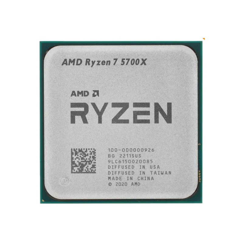 Процессор AMD Ryzen 7-5700X 3400МГц AM4, Oem, 100-000000926