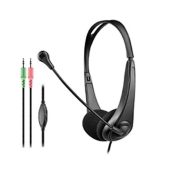 Наушники Raskat Standart 2J 2x3.5 мм чёрный, Standart 2J