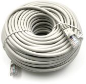 Патч-корд BURO UTP кат. 5e серый 25 м, UTP-5E-25M-G-LSZH