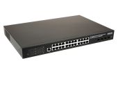 Фото Промышленный коммутатор OSNOVO SW-24G4X-1L-I 24-PoE Управляемый 28-ports, SW-24G4X-1L-I