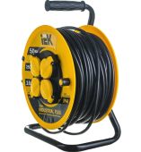 Фото Сетевой удлинитель ITK Industrial plus 50 м жёлтый, WKP15-16-04-50-44