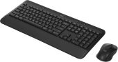 Комплект клавиатура/мышь Logitech MK650 Беспроводной чёрно-серый, 920-011013