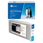 Картридж G&G C13T41F240 Струйный Голубой, GG-C13T41F240