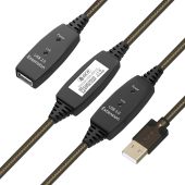 Фото USB удлинитель Greenconnect GOLD USB Type A (F) -> USB Type A (M) 25 м, GCR-53809
