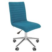 Кресло для операторов Chairman 020 бирюзовый, ткань, 7095203