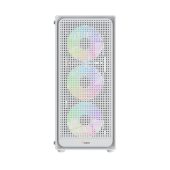 Корпус Ocypus Gamma C50 ARGB Mini Tower Без БП белый, Gamma C50 WH ARGB