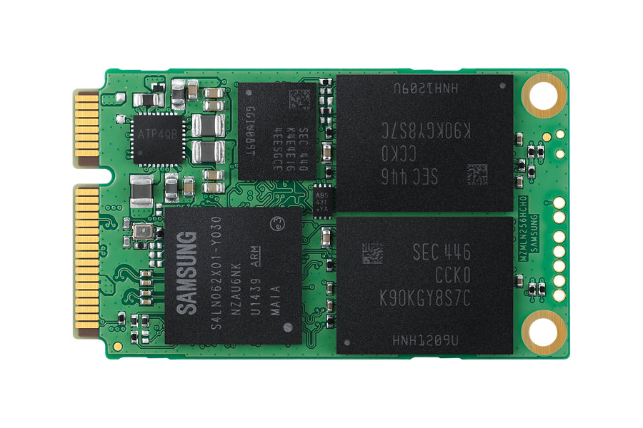 Картинка - 1 Диск SSD Samsung 850 EVO mSATA 120GB SATA III (6Gb/s), MZ-M5E120BW