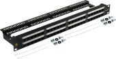 Патч-панель LANMASTER 48-ports UTP RJ-45 1U, LAN-PPC48U6A