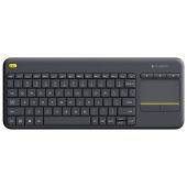 Вид Клавиатура мембранная Logitech Wireless Touch Keyboard K400 Plus Беспроводная Чёрный, 920-007147