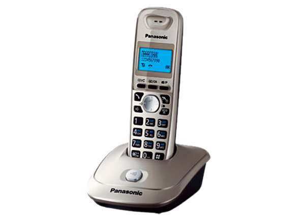 Картинка - 1 DECT-телефон Panasonic KX-TG2511RU Платиновый, KX-TG2511RUN