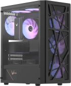 Корпус Formula V Mana V2 Midi Tower Без БП чёрный, MANA BLACK V2