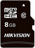 Карта памяти HIKVISION C1 microSDHC UHS-I Class 1 C10 8GB, HS-TF-C1(STD)/8G/ZAZ01X00/OD