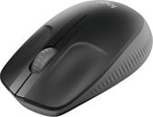 Мышь Logitech M190 Беспроводная чёрный, 910-005905/910-005902