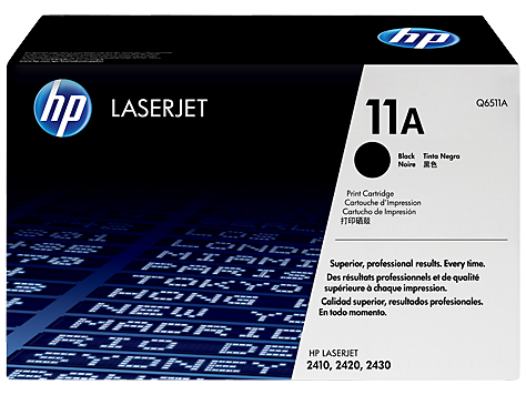 Картинка - 1 Тонер-картридж HP 11A Лазерный Черный 6000стр, Q6511A