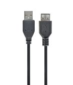 USB кабель Bion USB Type A (F) -&gt; USB Type A (M) 0.75 м, BXP-CC-USB2-AMAF-75CM/300