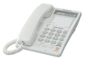 Вид Проводной телефон Panasonic KX-TS2365RU белый, KX-TS2365RUW