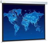 Вид Экран настенно-потолочный CACTUS Wallscreen 170x170 см 1:1 ручное управление, CS-PSW-170X170