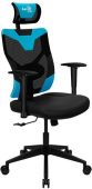 Кресло для геймеров Aerocool Guardian чёрно-голубой, эко.кожа/сетка, GUARDIAN ICE BLUE