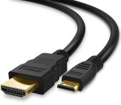 Фото Видео кабель PREMIER miniHDMI (M) -> HDMI (M) 2 м, 5-845 2.0