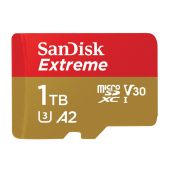 Фото Карта памяти SanDisk Extreme microSDXC UHS-I Class 3 C10 1TB, SDSQXA1-1T00-GN6MA
